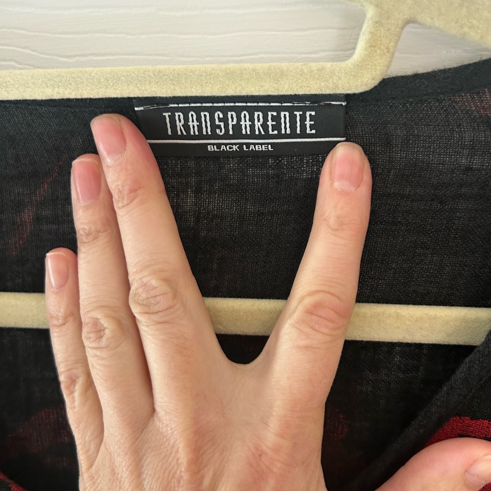 Transparente Black Label Blouse - image 2